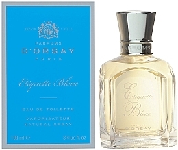 Fragrances, Perfumes, Cosmetics D`Orsay Etiquette Bleue - Eau de Toilette