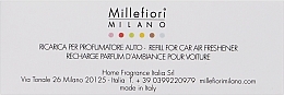 Fragrances, Perfumes, Cosmetics Car Perfume Refill 'Sandalwood & Bergamot' - Millefiori Milano Icon Refill Sandalo Bergamotto