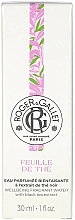 Roger&Gallet Feuille de The Wellbeing Fragrant Water - Fragrant Water — photo N6