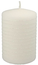 Fragrances, Perfumes, Cosmetics White Decorative Candle - Artman Candle Andalo