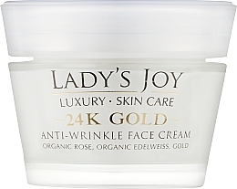 Anti-Wrinkle Cream - Bulgarian Rose Lady’s Joy Luxury 24K Gold Anti-Wrinkle Cream — photo N1