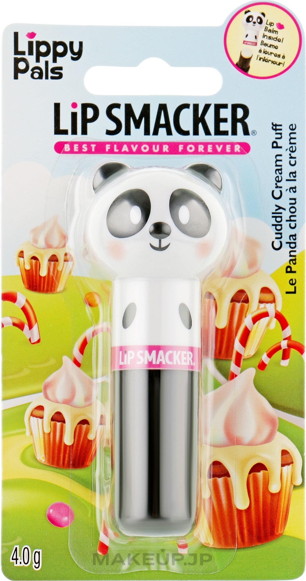 Lip Smacker - Lippy Pal Lip Balm - Panda - Cuddly Cream Puff — photo 4 g