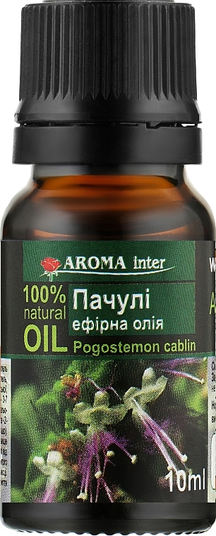 Patchouli Essential Oil - Aroma Inter — photo N2