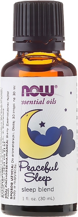 Essential Oils "Peaceful Sleep" - Now Foods Essential Oils Peaceful Sleep Oil Blend  — photo N1