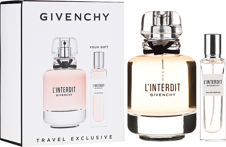 Givenchy L'Interdit Eau de Parfum - Set (edp/80ml + edp/15ml) — photo N1