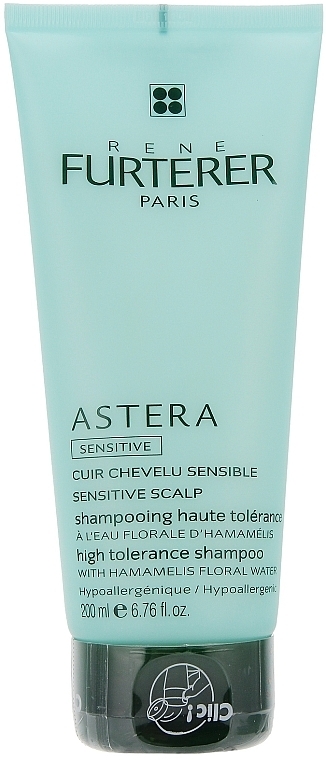 Soothing Shampoofor Sensitive Scalp - Rene Furterer Astera High Tolerance Shampoo — photo N3
