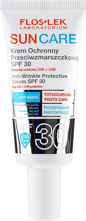 Sunscreen Cream SPF30 - Floslek Sun Protection Cream SPF30  — photo N2