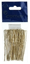 Thick Hair Pins, golden 75 mm - Comair — photo N1