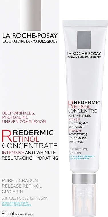 Intensive Dermatological Anti-Aging Face Care - La Roche-Posay Redermic R Anti-Ageing Concentrate-Intensive — photo N2