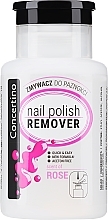 Fragrances, Perfumes, Cosmetics Acetone-Free Nail Polish Remover "Rose and Vitamins" - Concertino