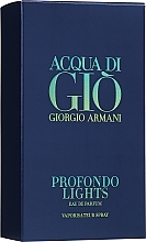 Giorgio Armani Acqua di Gio Profondo Lights - Eau de Parfum — photo N2