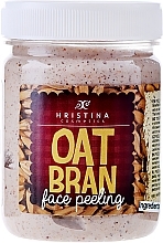 Fragrances, Perfumes, Cosmetics Oat Face Peeling - Hristina Cosmetics Oat Bran Face Peeling