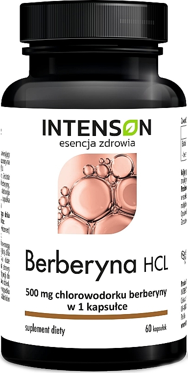 Supplement 'Berberine' - Intenson Berberyna HCL — photo N1