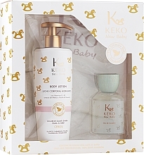 Keko New Baby The Ultimate Baby Treatments - Set (b/lot/500ml + towel/1pc + edt/100ml) — photo N1