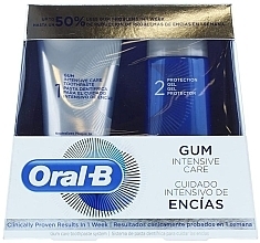 Fragrances, Perfumes, Cosmetics Set - Oral-B Gum Intensive Care (toothp/85ml + gel/63ml)