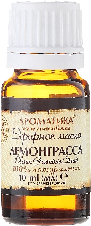 Essential Oil "Lemongrass" - Aromatika — photo N2