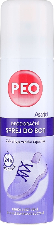 Deodoring Shoe Spray - Astrid Antibacterial Deodorizing Spray Peo Shoe — photo N2