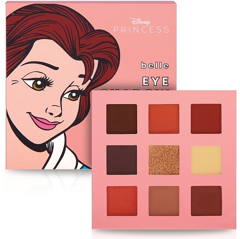 Belle Eyeshadow Palette - Mad Beauty Disney POP Princess Mini Belle Eyeshadow Palette — photo N2