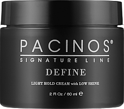 Fragrances, Perfumes, Cosmetics Hair Styling Cream - Pacinos Define Light Hold Hair Cream With Low Shine