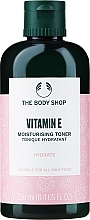 Raspberry Seed Oil Moisturising Tonic - The Body Shop Vitamin E Moisturising Toner — photo N1
