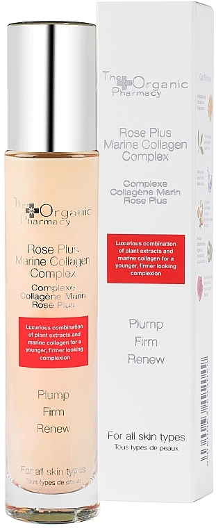 Rose & Marine Collagen Face Complex - The Organic Pharmacy Rose Plus Marine Collagen Complex — photo N1