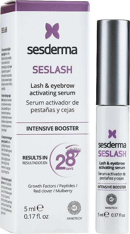 Lash and Brow Serum - SesDerma Seslash Lash & Eyebrow Growth-booster — photo N2