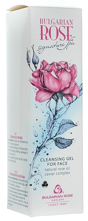 Face Cleansing Gel - Bulgarian Rose Signature Cleaning Gel — photo N4