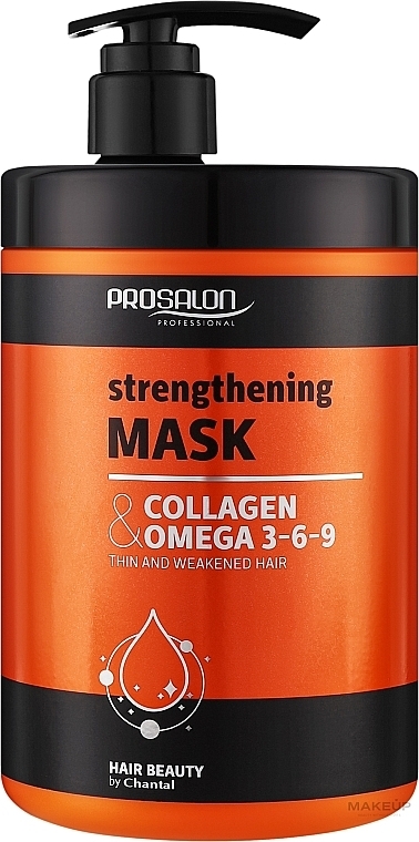 Strengthening Hair Mask - Prosalon Collagen + Omega 3-6-9 Strength Mask — photo N1