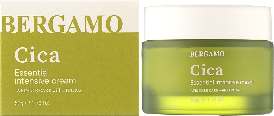 Asiatic Centella Face Cream - Bergamo Cica Essential Intensive Cream — photo N2