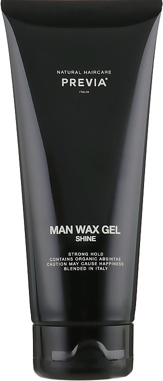 Hair Styling Gel Wax - Previa Man Wax Gel Shine — photo N1