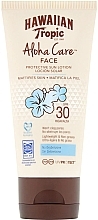 Fragrances, Perfumes, Cosmetics Facial Sun Protective Lotion SPF30 - Hawaiian Tropic Aloha Care Protective Lotion SPF30