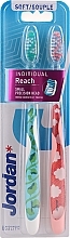 Fragrances, Perfumes, Cosmetics Soft Toothbrushes, option 16 - Jordan Individual Reach Soft