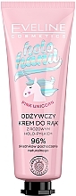 Nourishing Hand Cream "Pink Unicorn" - Eveline Cosmetics Holo Hand — photo N1