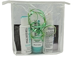 Fragrances, Perfumes, Cosmetics Set - Paul Mitchell Moisture (shm/100ml + treatment/100ml + spray/100ml + bag)