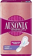 Fragrances, Perfumes, Cosmetics Ultra-Thin Pads, 14 pcs - Ausonia Ultrafina Plus Super