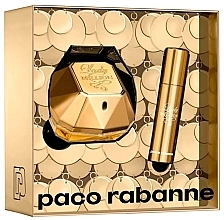 Fragrances, Perfumes, Cosmetics Paco Rabanne Lady Million - Set (edp/50ml + edp/mini/10ml)