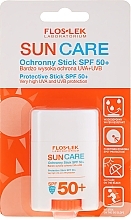 Fragrances, Perfumes, Cosmetics Sunscreen Stick SPF50+ - Floslek Sun Care Protective Stick SPF50+