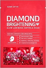 Diamond Dust Brightening Ampoule Mask - Some By Mi Diamond Brightening Calming Glow Luminous Ampoule Mask — photo N1