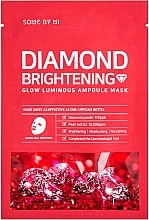 Fragrances, Perfumes, Cosmetics Diamond Dust Brightening Ampoule Mask - Some By Mi Diamond Brightening Calming Glow Luminous Ampoule Mask