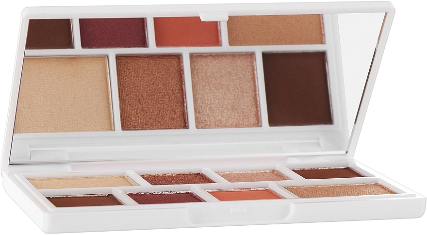 Eyeshadow Palette - I Heart Revolution Eyeshadow Mini Chocolate Palette Nudes — photo N3