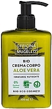 Fragrances, Perfumes, Cosmetics Aloe Vera Body Cream - Officina Del Mugello Bio Body Cream Aloe Vera