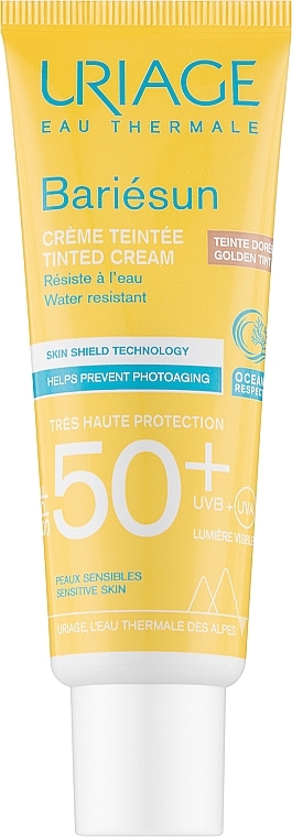Sun Protection Tinted Cream - Uriage Bariesun Tinted Cream SPF 50+ — photo N1