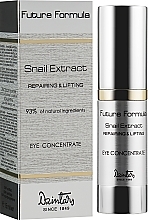 Fragrances, Perfumes, Cosmetics Eye Concentrate 'Snail Extract' - Dzintars Future Formula