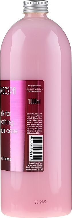 Shampoo - BingoSpa Silk For Hair Washing With Snail Slime — photo N4