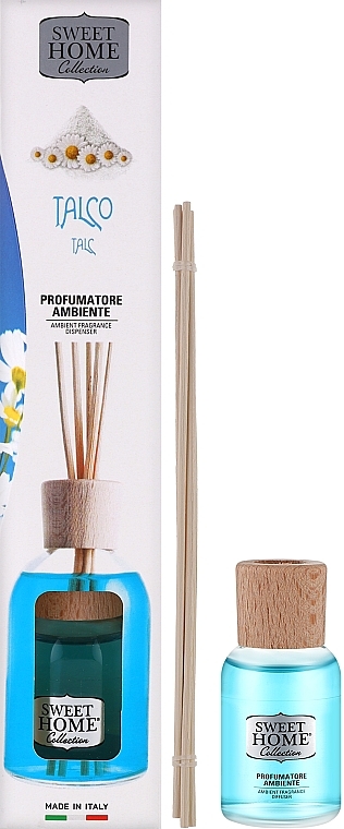 Talc Reed Diffuser - Sweet Home Collection Talcum Powder Diffuser — photo N1