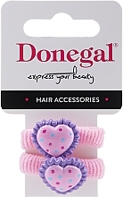 Fragrances, Perfumes, Cosmetics Hair Bands, FA-5633, pink hearts - Donegal