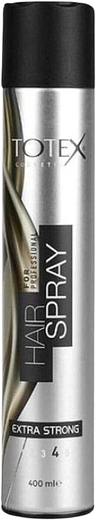 Hairspray - Totex Cosmetic Hair Spray Extra Strong 4 — photo N1