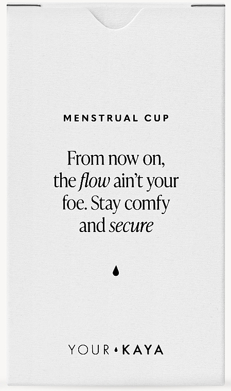 Menstrual Cup, small - Your Kaya Menstrual Cup — photo N6