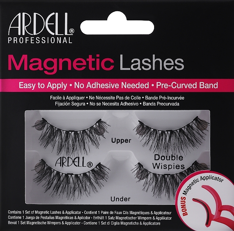 False Lashes - Ardell Magnetic Strip Lash Double Wispies — photo N2