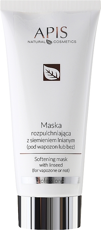 Softening Linseed Mask - APIS Professional Softening Mask With Linseed  — photo N1